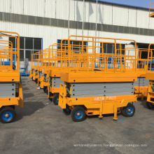 chinese factory self propelled mini hydraulic scissor lift table equipment